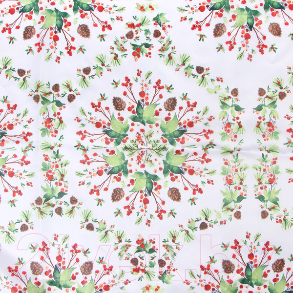 Изображение товара Скатерть Доляна Хвойный узор 110x145 / 9580630