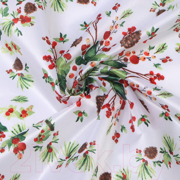 Изображение товара Скатерть Доляна Хвойный узор 110x145 / 9580630