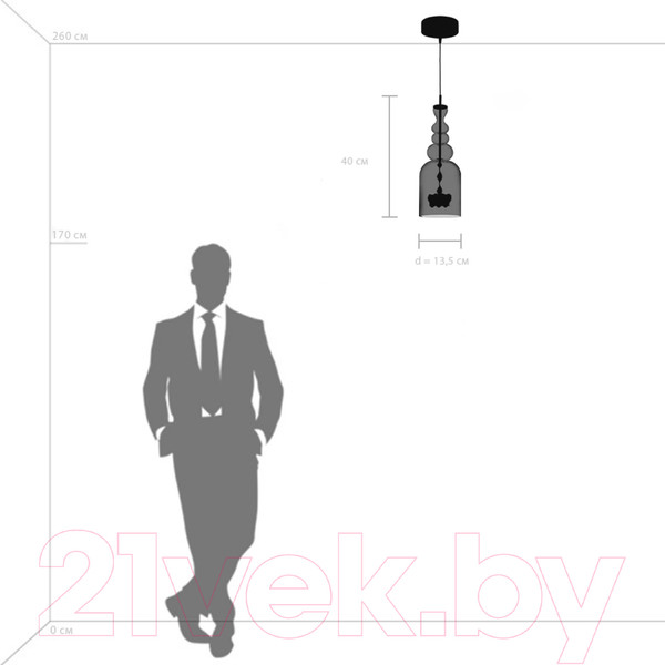 Изображение товара Потолочный светильник Lightstar Belle 814002