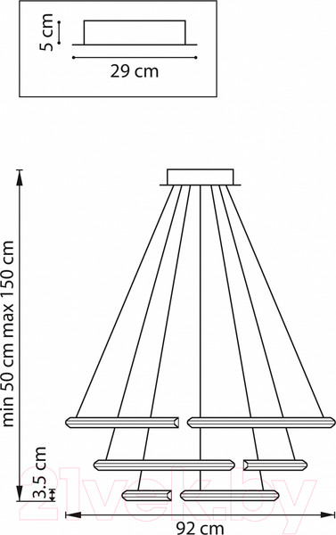 Изображение товара Люстра Lightstar Virata 814233