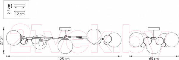 Изображение товара Люстра Lightstar Croco 815557
