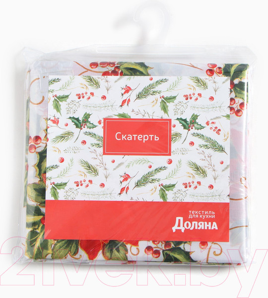 Изображение товара Скатерть Доляна В преддверии Рождества 145x180 / 9580641