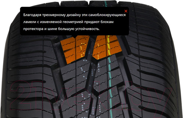 Изображение товара Всесезонная легкогрузовая шина Gripmax SureGrip A/S Van 185/75R16C 104/102T BSW