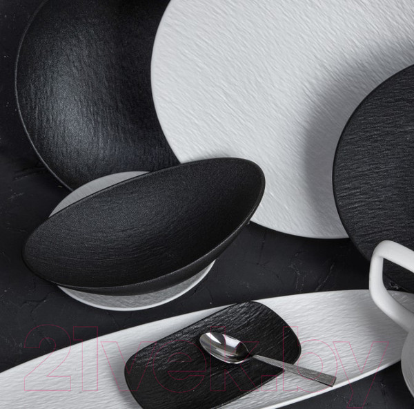 Изображение товара Блюдо Corone Grafica XSY3685 / фк6915 (черный)