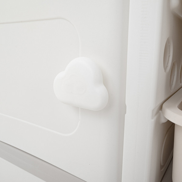 Изображение товара Стеллаж игровой Pituso Simple / YYS806-2-grey (серый/белый)