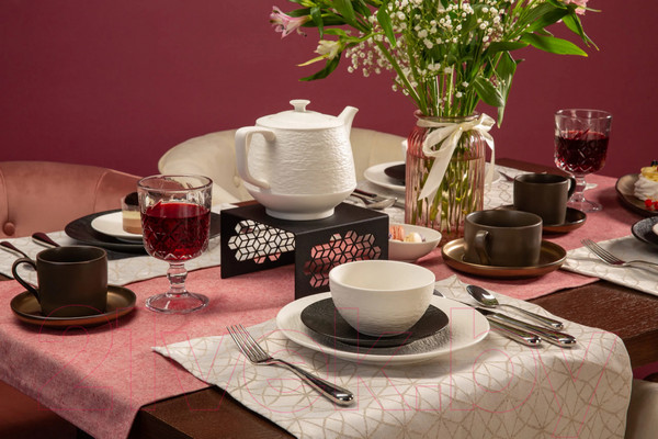 Изображение товара Заварочный чайник Corone Grafica XSY3635 / фк6953 (белый)