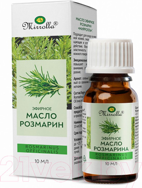 Изображение товара Эфирное масло Mirrolla Розмарин (10мл)