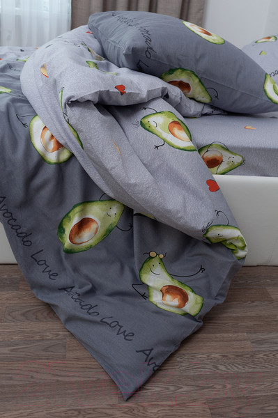 Изображение товара Комплект постельного белья Milanika Авокадо 2сп (бязь)