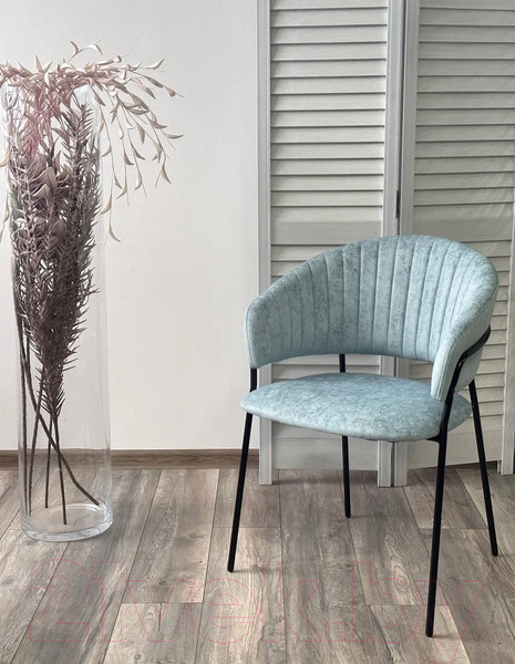 Изображение товара Стул M-City Гемма / 688M05704 (Rain 7 Breeze/черный)