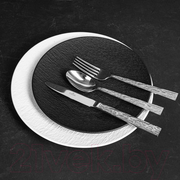 Изображение товара Тарелка закусочная (десертная) Corone Grafica XSY3238 / фк6952 (белый)