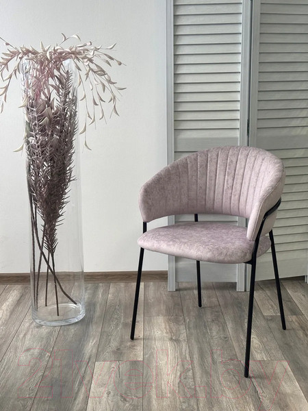 Изображение товара Стул M-City Гемма / 688M05705 (Rain 10 Lavanda/черный)