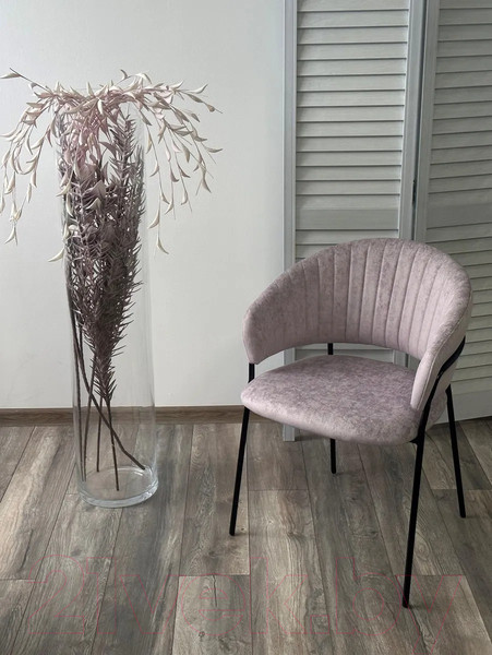 Изображение товара Стул M-City Гемма / 688M05705 (Rain 10 Lavanda/черный)