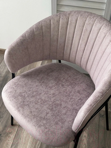 Изображение товара Стул M-City Гемма / 688M05705 (Rain 10 Lavanda/черный)