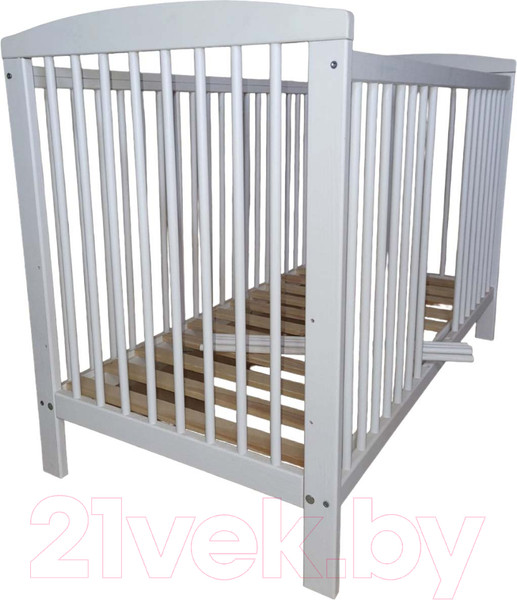 Изображение товара Детская кроватка Ясеньлес Mila 02.1 (белый)