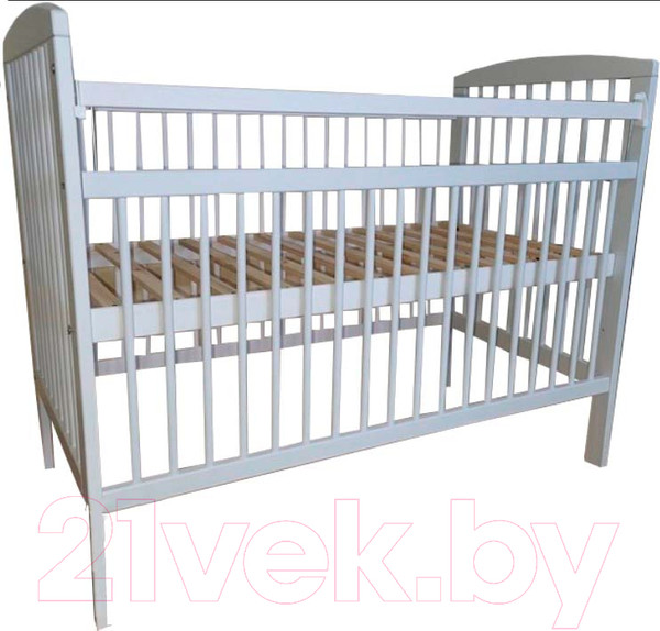 Изображение товара Детская кроватка Ясеньлес Mila 03.2 (белый)