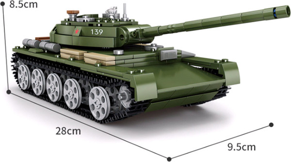 Изображение товара Конструктор Unicon Танк Т-44 KY82049 / 9902652