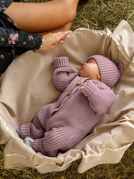 Изображение товара Шапка детская Amarobaby Pure Love Tot / AB-OD22-PLT16/27-42 (пудровый, р.42-44)