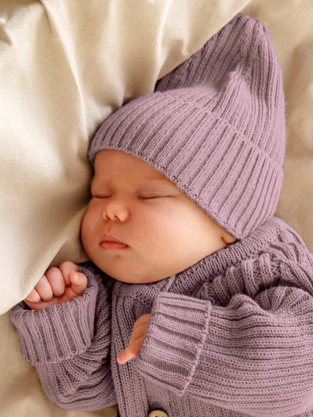 Изображение товара Шапка детская Amarobaby Pure Love Tot / AB-OD22-PLT16/27-42 (пудровый, р.42-44)