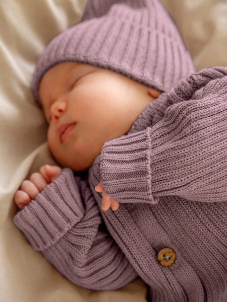 Изображение товара Шапка детская Amarobaby Pure Love Tot / AB-OD22-PLT16/27-42 (пудровый, р.42-44)