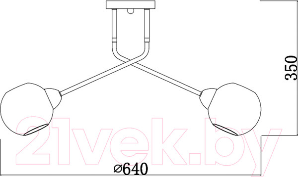 Изображение товара Люстра ESCADA Bond 2113/5P
