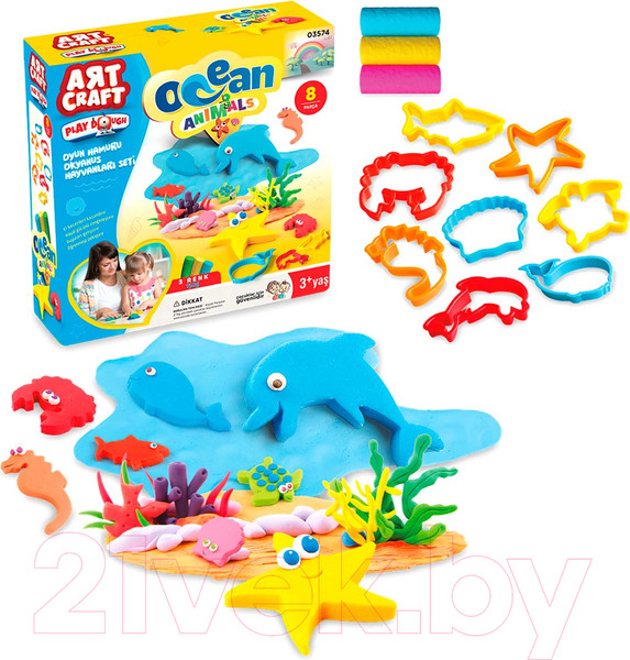 Изображение товара Набор для лепки Aяt Craft Водный мир / 03574