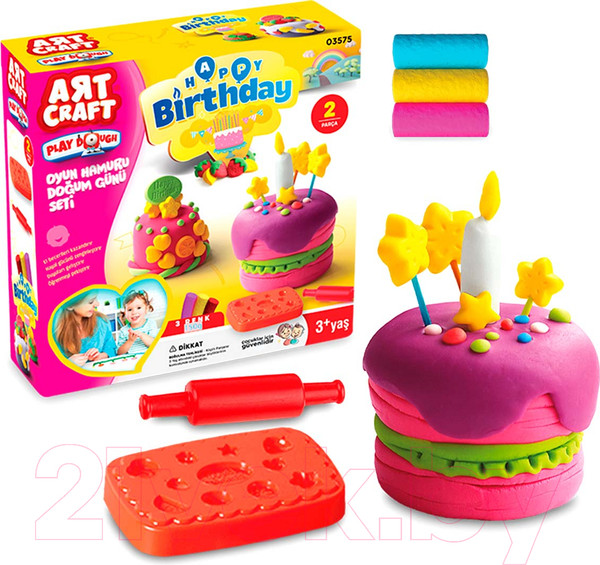 Изображение товара Набор для лепки Aяt Craft Мини-торт / 03575