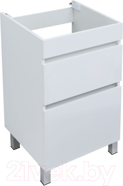Изображение товара Тумба под умывальник Aquanet Вега 48 / 329123 (белый глянец)