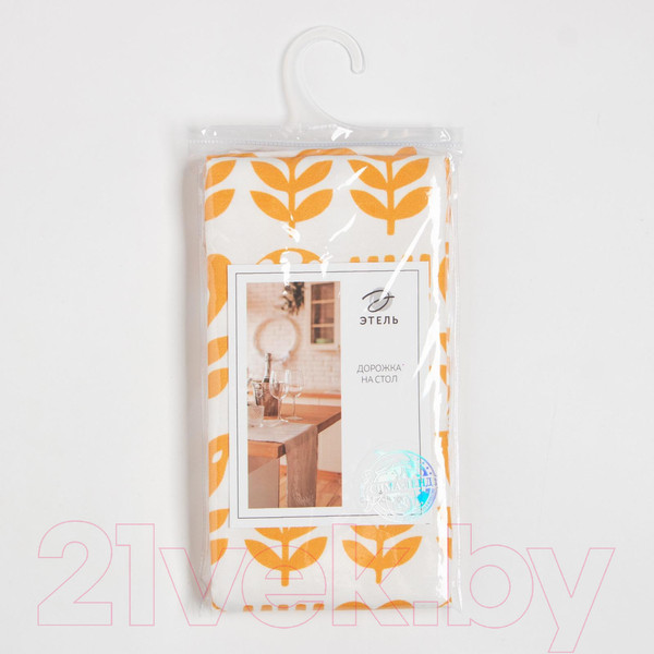 Изображение товара Дорожка на стол Этель Yellow Garden / 6756620 (40x149)