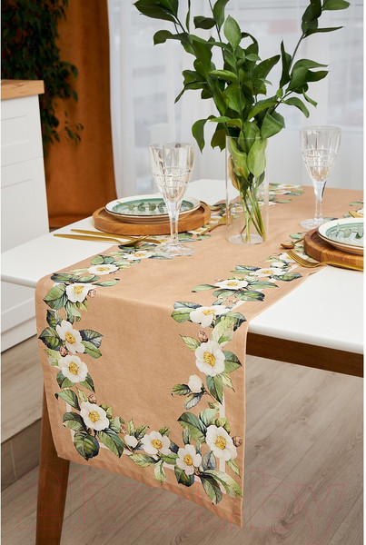 Изображение товара Дорожка на стол Этель Сamellia / 7588537 (40x146)