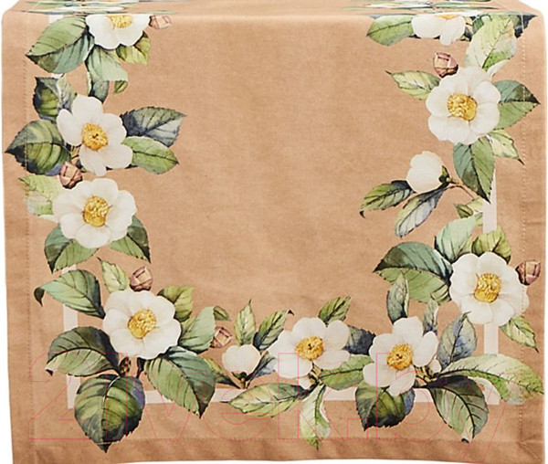 Изображение товара Дорожка на стол Этель Сamellia / 7588537 (40x146)