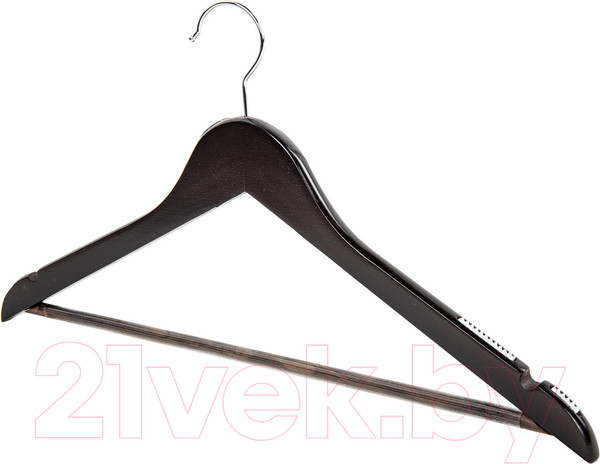 Изображение товара Набор деревянных вешалок-плечиков Brabix 607476 (3шт, дерево)