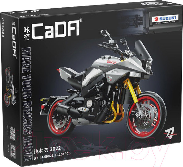Изображение товара Конструктор CaDa Мотоцикл Suzuki Katana / C59021W