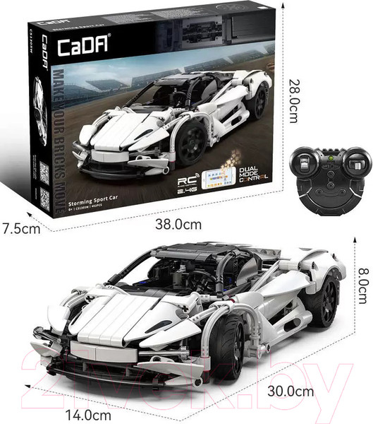 Изображение товара Конструктор управляемый CaDa Storming Sport Car / C51305W