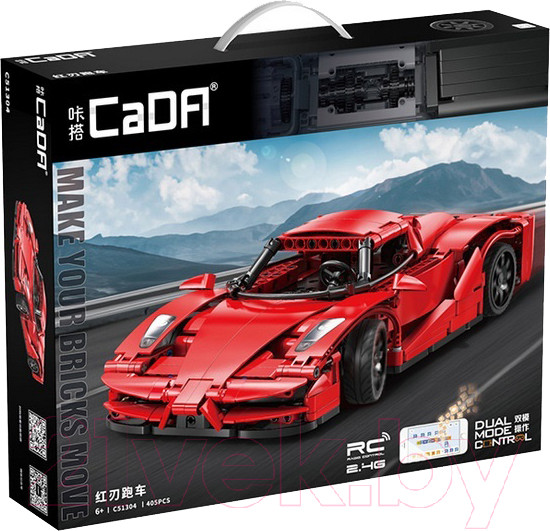 Изображение товара Конструктор управляемый CaDa Спортивная машина / C51304W
