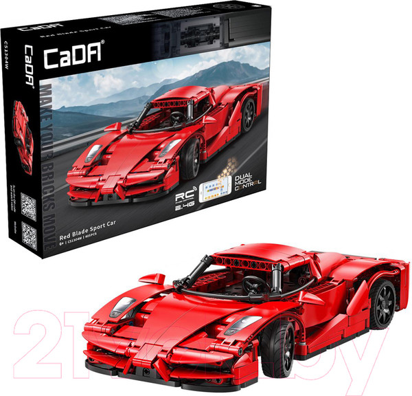 Изображение товара Конструктор управляемый CaDa Спортивная машина / C51304W