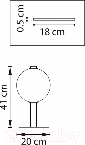 Изображение товара Прикроватная лампа Lightstar Colore 805916