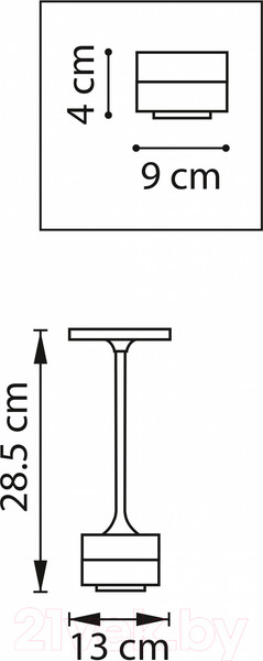 Изображение товара Прикроватная лампа Lightstar Alfa 745915