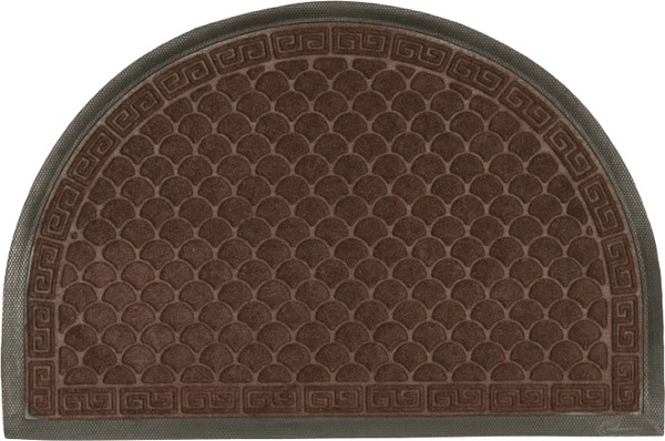 Изображение товара Коврик грязезащитный Kovroff Чешуйки 40x60 / П/04/01/03 (коричневый)