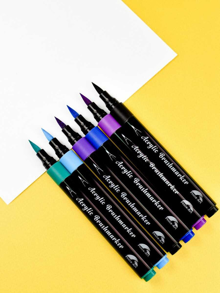 Изображение товара Набор маркеров Феникс+ Зима / 64533 (6цв)