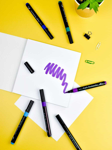 Изображение товара Набор маркеров Феникс+ Зима / 64533 (6цв)