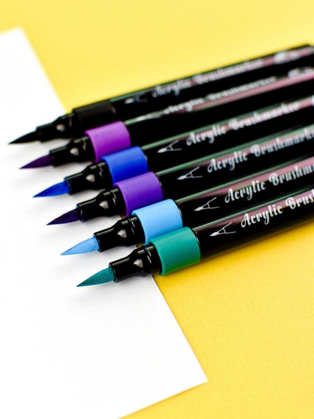 Изображение товара Набор маркеров Феникс+ Зима / 64533 (6цв)