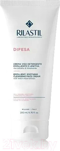 Изображение товара Крем для умывания Rilastil Difesa Смягчающий успокаивающий очищающий (200мл)