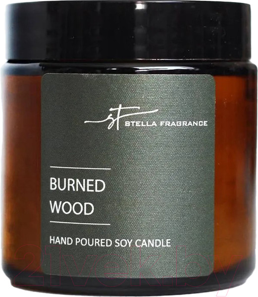 Изображение товара Свеча Stella Fragrance Burned Wood (90г)