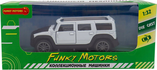 Изображение товара Масштабная модель автомобиля Funky Toys Сафари / FT1101-75 (белый)