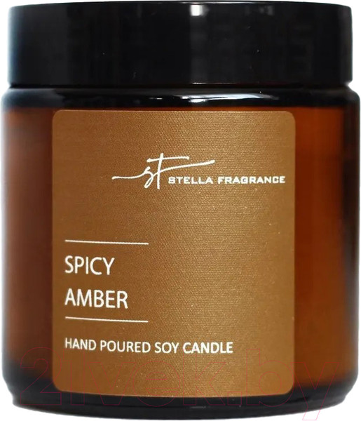 Изображение товара Свеча Stella Fragrance Spicy Amber (90г)