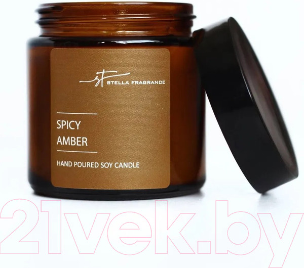 Изображение товара Свеча Stella Fragrance Spicy Amber (90г)