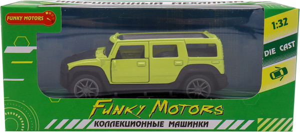 Изображение товара Масштабная модель автомобиля Funky Toys Сафари / FT1101-76 (желтый)