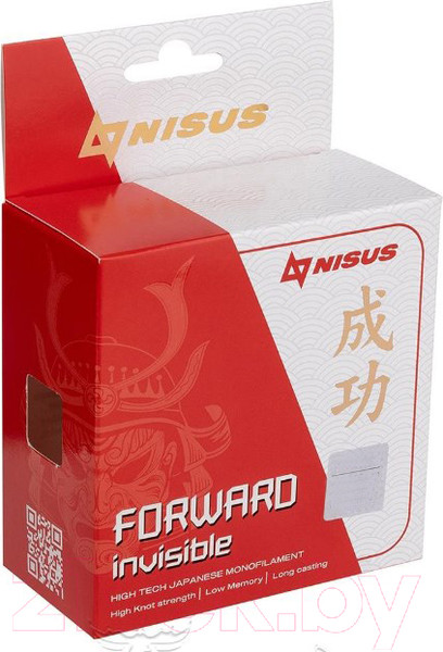 Изображение товара Леска монофильная Nisus Forward Invisible Nylon Transparent N-FI-060-300