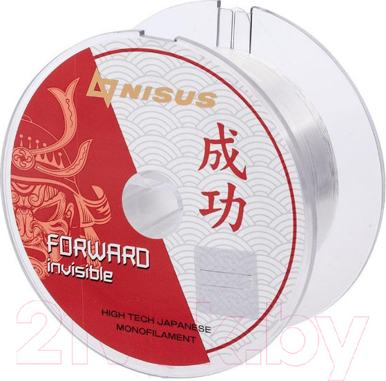 Изображение товара Леска монофильная Nisus Forward Invisible Nylon Transparent N-FI-060-300