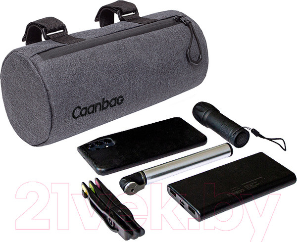 Изображение товара Сумка велосипедная Caanbag Тубус CAAN-TR-25DG (темно-серый)